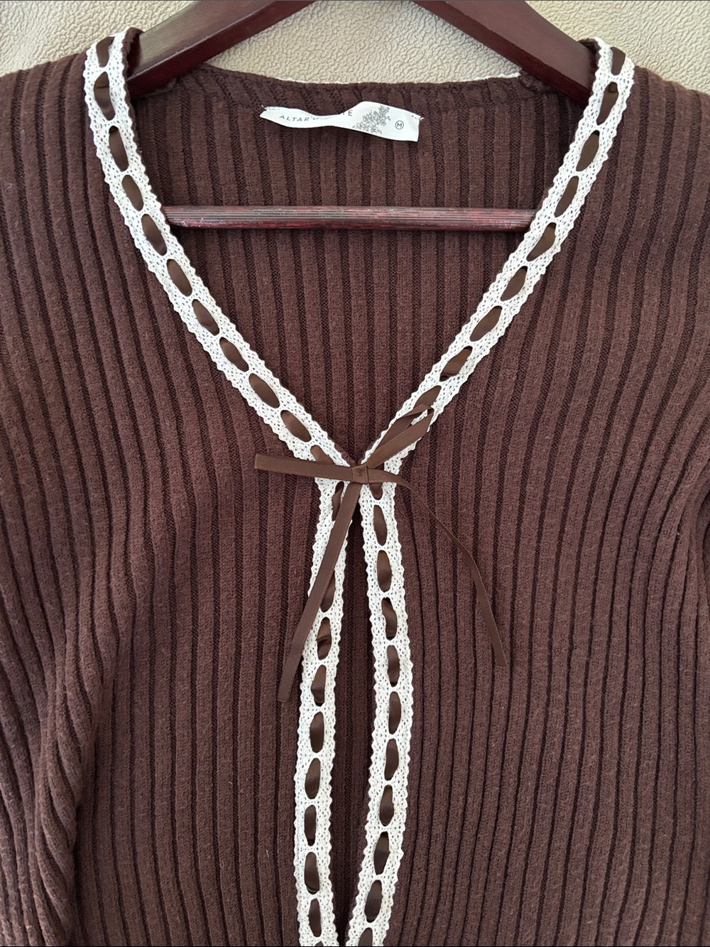 Altar'd State Ribbon Cardigan - Picture 3 of 5